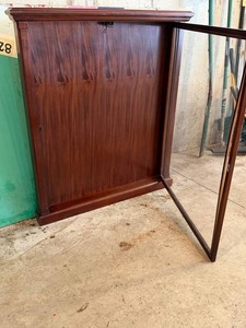G - Large Display Cabinet - Wood & Glass