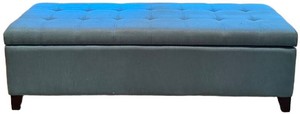 MBR - Storage Ottoman Bench Tufted Upholstered