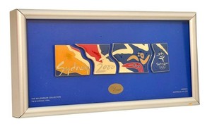 Sydney 2000 Puzzle Pin Framed Set Limited Production