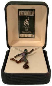 Atlanta 1996 Olympic Games Athlete Pendant Necklace