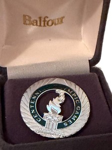 Collectible Pin - Balfour Centennial Olympic Games Atlanta 1996 Seal Pinette