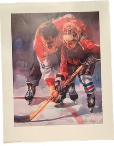 Hockey Print Finer Points- Ken Call Signed & Numbered 7981500