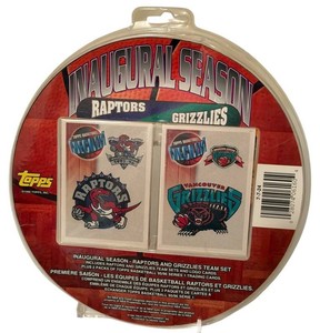 Basketball Cards - Topps Inaugural Season Raptors & Grizzlies Team Set