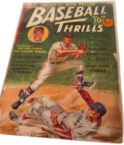 LL - Vintage Baseball Thrills Magazine No. 10 Summer 10c
