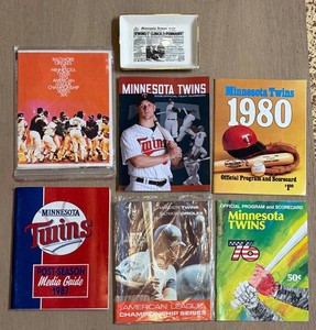 Baseball Programs - Minnesota Twins
