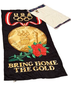 Olympic Towel Set Atlanta 1996 Collection (Lot of 2)