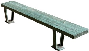 Historic 1922 Original Comiskey Park Centerfield Bench