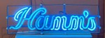 Vintage Neon Beer Sign Hamm's Double-Stroke Script 6579