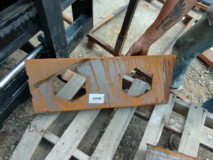 Mini Skid steer mounting plate