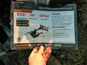 Auger Drive & Bit