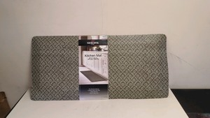 NEW MOHAWK HOME KITCHEN MAT FLORAL BATIK TAUPE