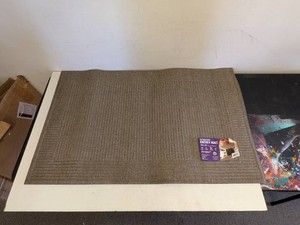 NEW OVERSIZED ENTRY MAT BROWN