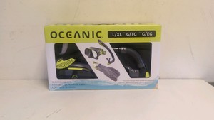 NEW OCEANIC SNORKELING SET SIZE LXL