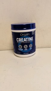 NEW ORGAIN CREATINE MICRONIZED CREATINE MONOHYDRATE