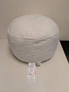 OEKO TEX OTTOMAN CREAM