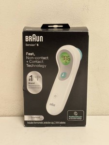 NEW BRAUN SENSAIN 5 FOREHEAD THERMOMETER