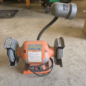 ORANGE 6 BENCH GRINDER