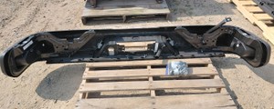 NEW LARGE BLACK BUMPER WITH HARDWARE