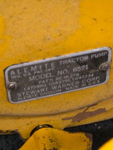 VINTAGE ALEMITE TRACTOR PUMP
