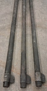 GUN BARRELS  COMPOUND BOW HOLDER  2 SMALLER CARLISLE TIRES