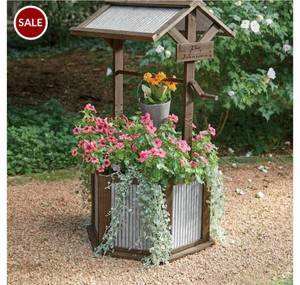 $120 Wishing Well Planter