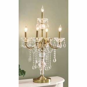 $160 Leonetta Chandelier Table Lamp