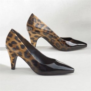 Size 40 Shiny Ombr  Pump with 3 Heel