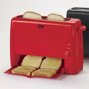 Chef Tested Quick Serve Slide-Out Toaster