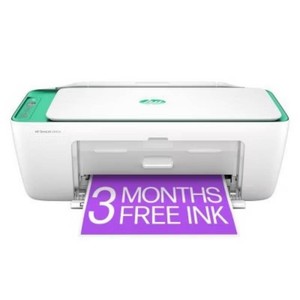 HP DeskJet 2842e All-in-One Printer Aurora Green with Bonus 3 Months of Instant Ink with HP
