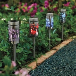 Set of 2 Whimsical Solar Path Lights