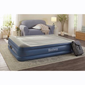 $130 Bestway Tritech Air Bed with Built-In Pump - Queen