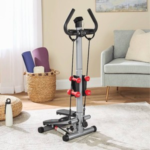$180 Mini Stair Stepper with Hand Weights