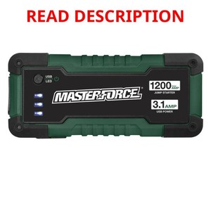 Masterforce  1,200-Amp Lithium-Ion Jump Starter