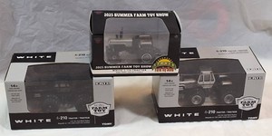 White 164 Tractor Lot NFTM 4-210 x2 & 2025 SFTS 2-150 Field Boss NIB