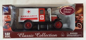NewRay Classic Collection 1924 Chevy 1-Ton Ambulance Truck 132 Die-Cast  Boxed