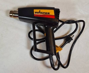 Wagner Power Stripper Dual-Heat Hot Air Paint Removal Gun Kit w Box & Accessories