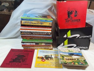 Large Farm & Tractor Collector Publication Lot  Rollag & Dalton MN Threshermen, Toy Farmer & Tractor Books