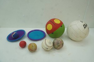 Volleyball, Softballs, Kickball, Stickball