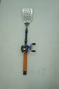Gibson Bait Cast Fishing Pole BBQ Spatula