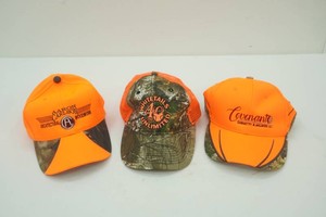 Blaze Orange Hunting Hats (3ct)