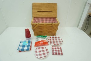 Picnic Basket and Supplies