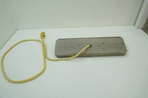 wooden tree swing