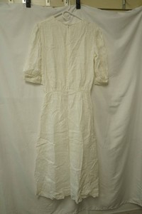 vintage white dress may be home maid