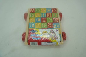 new in package ABC Block Wagon