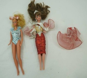Vintage Kenner 1991 Barbie Doll Mattel 1966 Barbie Doll
