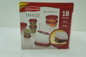 New In Package 18 Piece Rubbermaid Food Storage Container Set