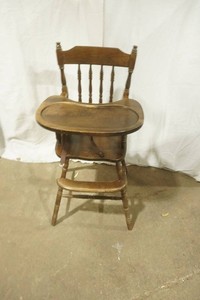 vintage high chair