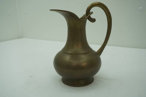 Brass pitcher 8 tall