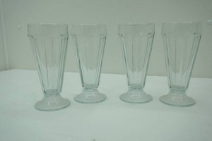 4vintage Libbey Fountain glasses