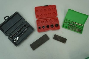 Wards Dissecting Set, small socket set, extractor set